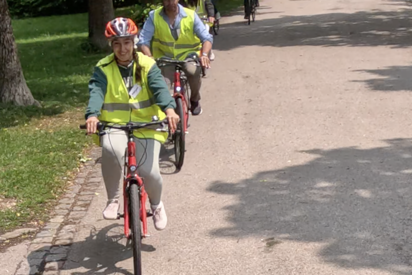 Bike riding class