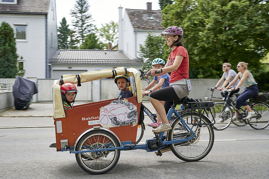ADFC Radl Demo 2021 in München ADFC Radl Demo 2021 in München